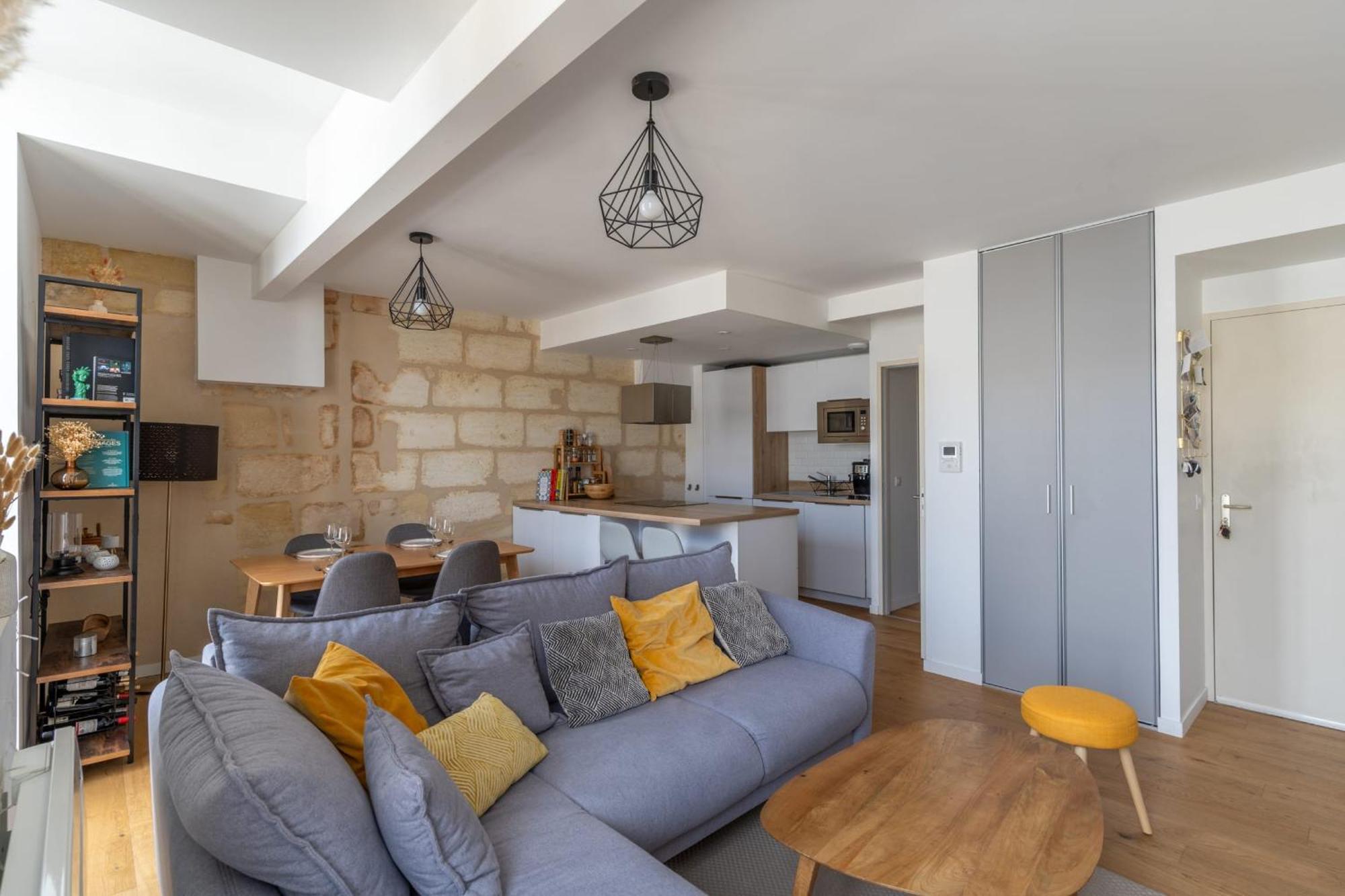 Charming Apartment In Bordeaux - Welkeys Eksteriør bilde